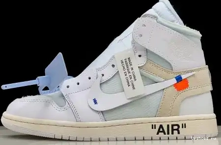 AQ0818-100 High White  Retro AQ0818 100 1 Jordan Air O-W 0516